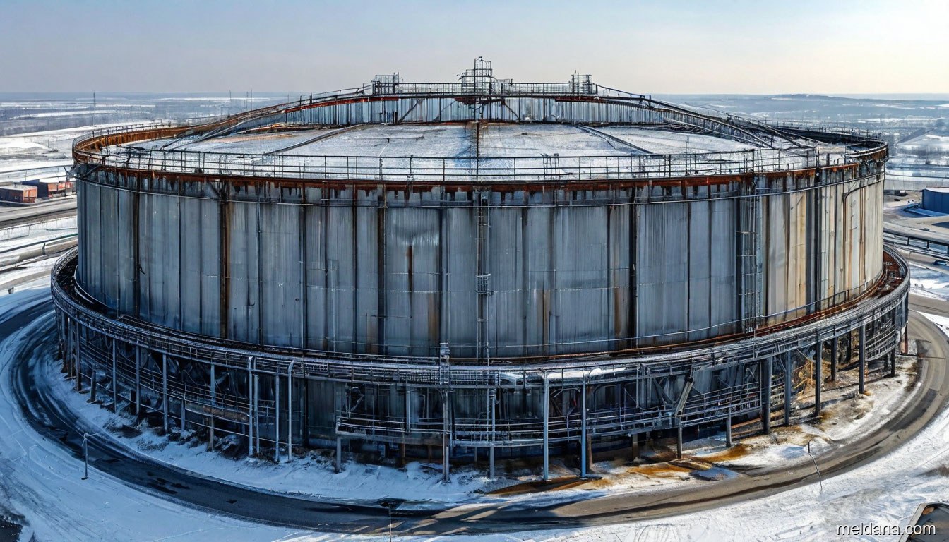 Антидроновая защита резервуара РВС-50000 Астрахани — ЗОК ЗАСЛОН по СП 542