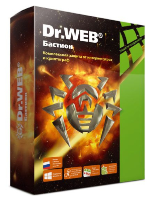 Ключ активации DR.Web 2PC Anti-virus с Криптографом 2Y (LHW-AR-24M-2-A3) 