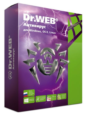 Ключ активации DR.Web 5PC Anti-virus 2Y (LHW-AK-24M-5-A3) 